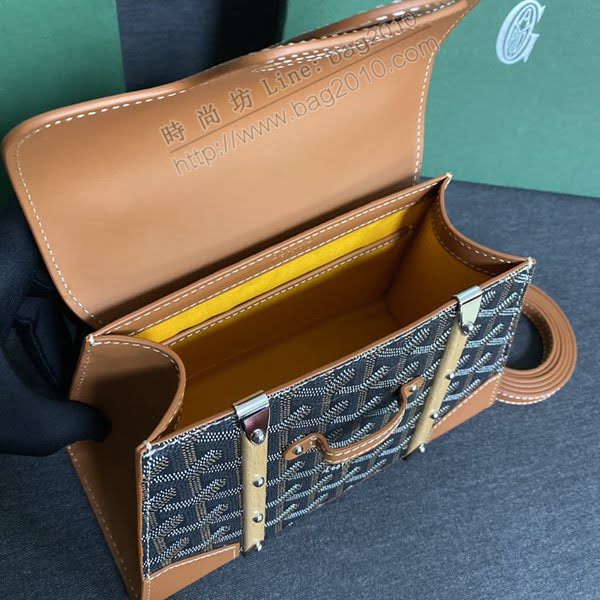 Goyard包 戈雅新款Sagon Mini手提女包 Goyard單肩斜跨女包  glg1018